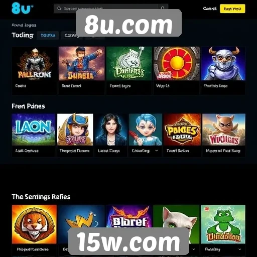 O crescimento da popularidade dos jogos no site 8u.com